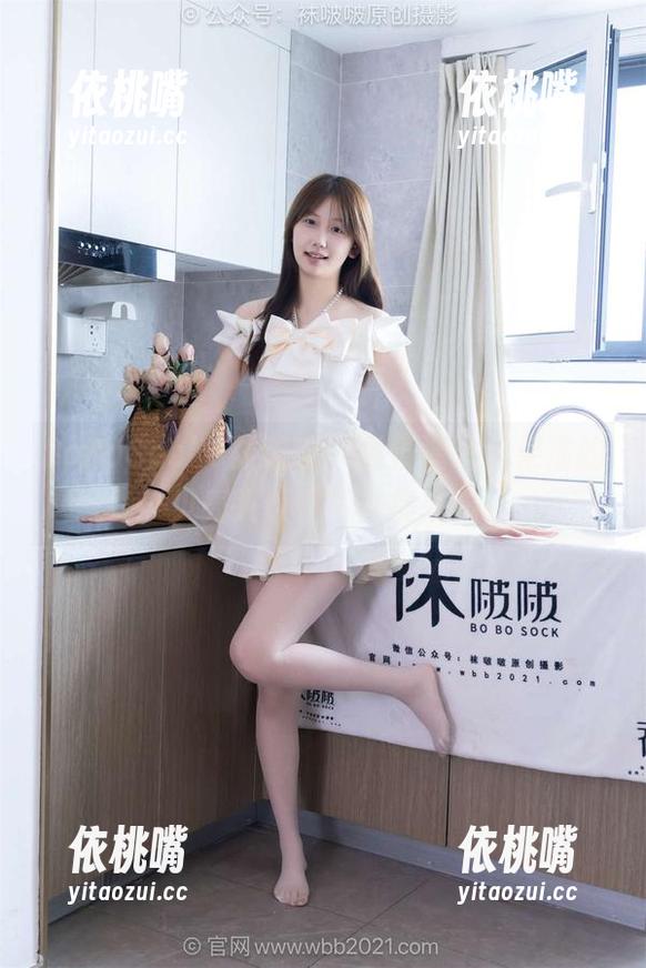 BoBoSocks袜啵啵-果冻 BoBoSocks袜啵啵 - 随便溜达,果冻的贝壳头板鞋写真集来啦