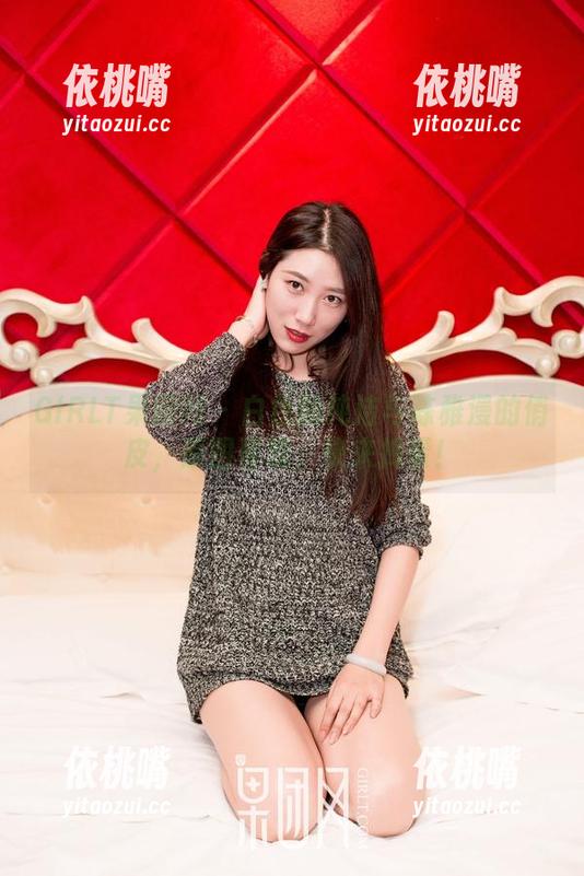 GIRLT果团网-陈雅漫 GIRLT果团网 - 白色的纯洁与陈雅漫的俏皮,原图再现,快来捣蛋!