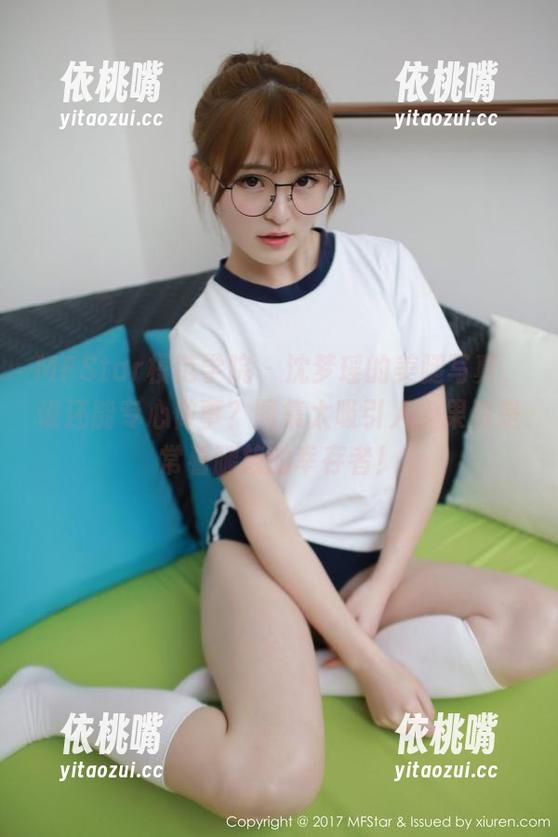 MFStar模范学院 - 沈梦瑶的美腿写真，谁还能专心做事？图集太吸引人，果然是常看腿族的幸存者！