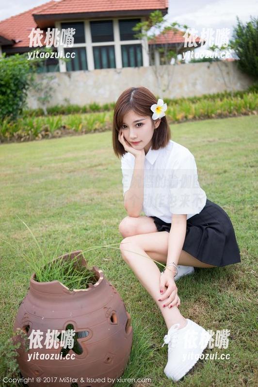 MiStar魅妍社-王婉悠 MiStar魅妍社 - 王婉悠的瑜伽图册——我默默gnap,一个动作也来不及。