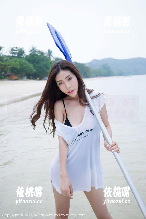MiStar魅妍社-谢芷馨Sindy MiStar魅妍社 - 写真放大到夏日,谢芷馨Sindy的作品我只想说,完全没意见