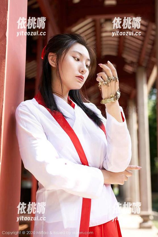 MiiTao蜜桃社 - 少女写真，唐佳怡的眼神里藏着冒险，福利不止一点点哦！