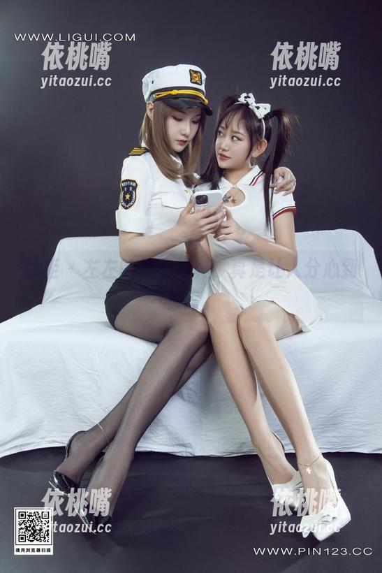 丽柜 - 左左的教室写真，真是让人分心到极点。