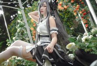 宫本桜的埃吉尔旗袍套图，穿上另一个自己？