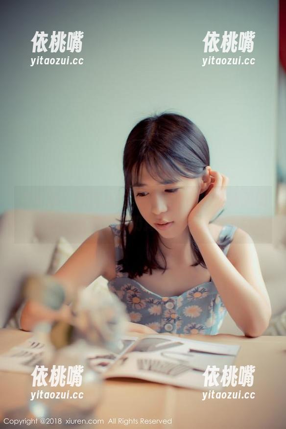 秀人网 - 原图直击，静颜宁亮得像新买的橱柜，我想应该扔掉我的旧家具了！